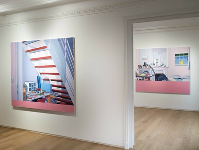 Guy Yanai, You must change your life, vue de l’exposition. Avec l’aimable autorisation de la Galerie Lelong