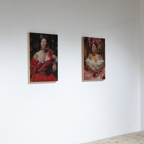 Jamie Vasta, House of roses, exhibition view. Courtesy of Patricia Sweetow Gallery