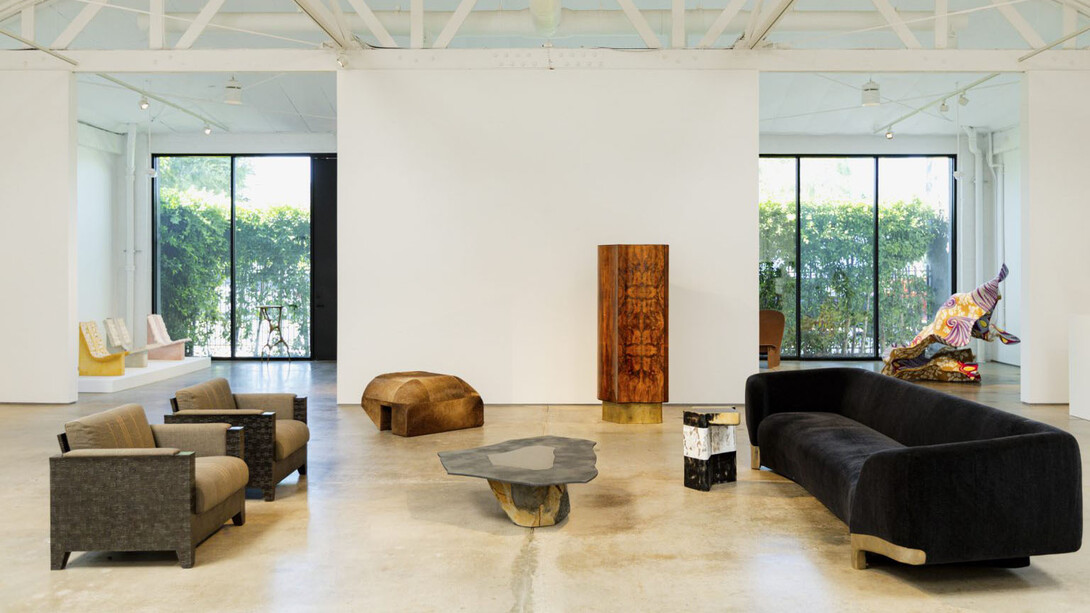 Robert Stadler and Yinka Shonibare CBE, Arcadia, exhibition view. Courtesy of Carpenters Workshop Gallery 