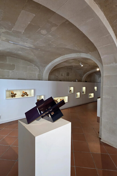 Arturo Berned, In search of the lines, exhibition view. Courtesy of Galería de las Misiones
