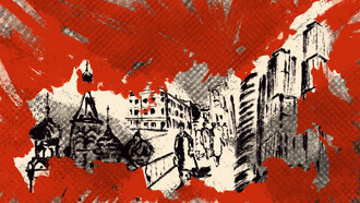 The weight of memory on a changing Russia © Illustration by Paola Bilancieri