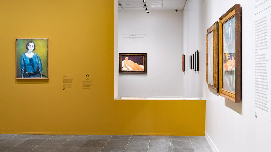 Berthe Weill, Galerista de vanguardia, vista de exhibición. Cortesía del Musée de l'Orangerie