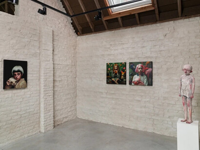 Various artists, Silent witness, exhibition view. Courtesy of Verduyn Gallery