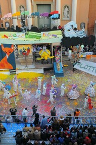 San Giovanni in Persiceto, carnevale, Bologna, Italia
