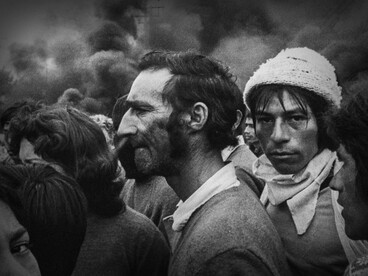 Claudio Pérez, Toma de terrenos, Puente Alto, 1984