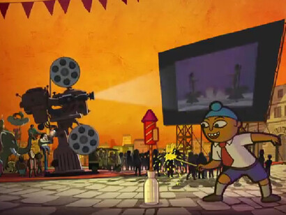 Fotogramma dal cortometraggio promozionale del River to River Florence Indian Film Festival. Per gentile concessione di River to River Florence Indian Film Festival