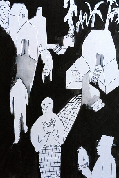 Dwi Setianto, New plant (detail), 2021. Courtesy of Sin Sin Fine Art