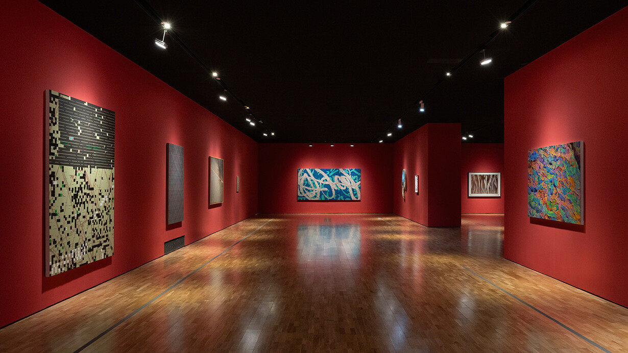 Various artists, Shape of spirituality, exhibition view. Courtesy of Long Museum