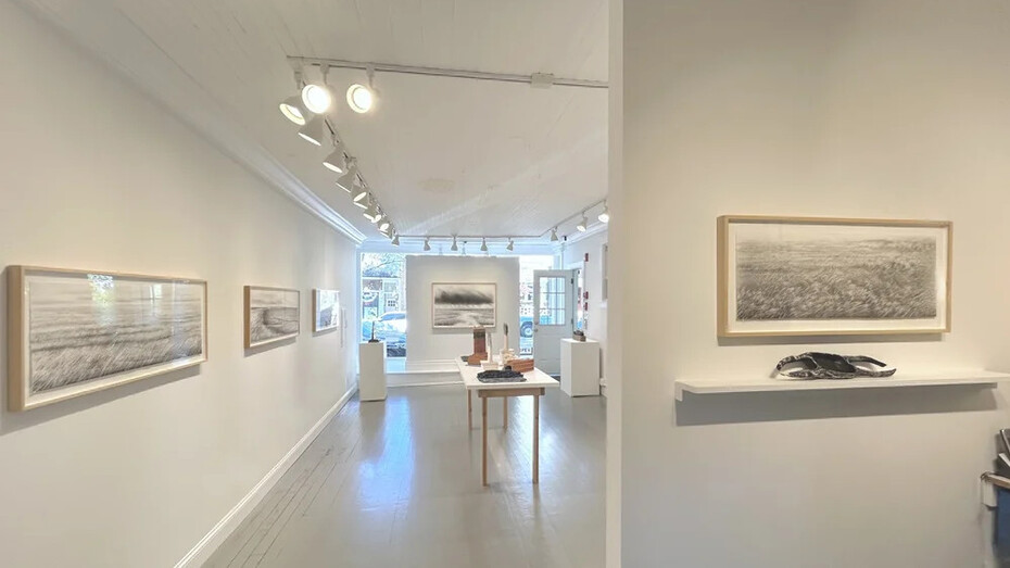 Marta Chaffee and Katia Read, Of time and tides, exhibition view. Courtesy of Marquee Projects