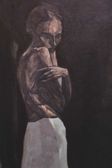 Concept Ideal, oil on canvas, 70x50cm, 2021 by Kristian Zara