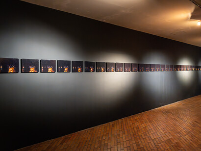Sair García, Secuencias. La imagen-montaje, vista de exhibición. Cortesía del MAMBO