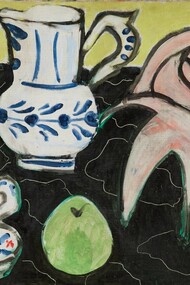 Still Life with Seashell on Black marble; 1940. Olio su tela. The Puskin State Museum of Fine Arts. Photo Archives Matisse. Succession H. Matisse. Artwork. Succession H. Matisse Dac
