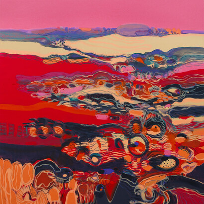 Miska Mohmmed, The valley wore her name, 2025. Courtesy of Montague Contemporary 