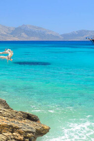 Le acque cristalline di Koufonissi