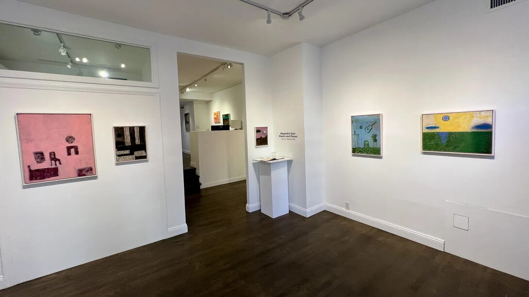 Alejandro Diaz, Rooms and places, exhibition view. Courtesy of Ruiz-Healy Art