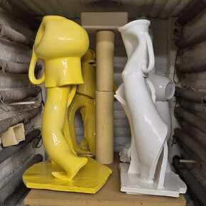 Gmundner Keramik, Bad people. Courtesy of Academy of Ceramics Gmunden