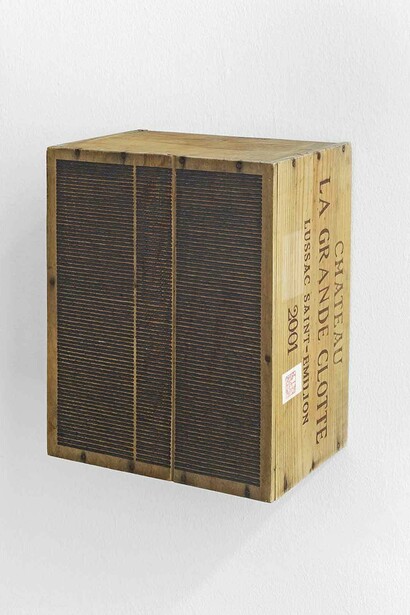 Roger Ackling, Voewood, 2010. Courtesy of Huxley-Parlour Gallery