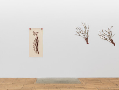 Paloma Proudfoot, A festival of ugly sounds, exhibition view. Courtesy of The Approach