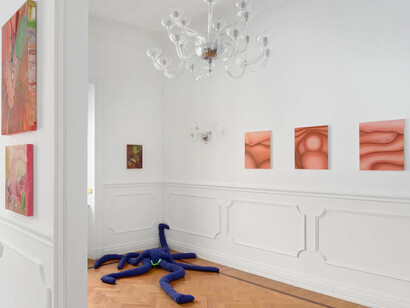 Various artists, Dentro, appena fuori, fuori, exhibition view. Courtesy of Andrea Festa Fine Art