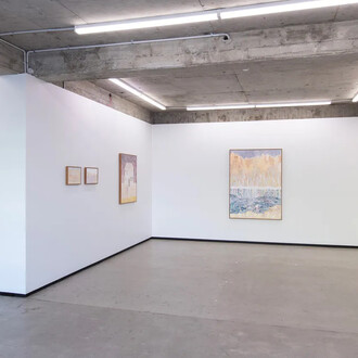 Alan Ibell, A ghost got in when I wasn't looking, exhibition view. Courtesy of Jhana Millers Gallery