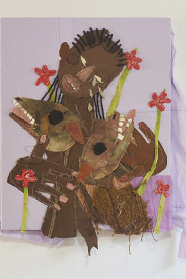 Anya Paintsil, mamwlad, exhibition view. Courtesy of Ames Yavuz