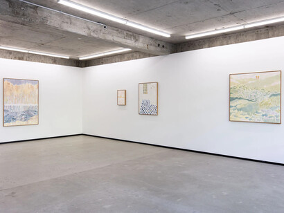 Alan Ibell, A ghost got in when I wasn't looking, exhibition view. Courtesy of Jhana Millers Gallery