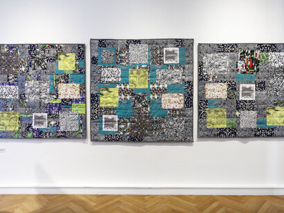 Claudia Hart, Patterns and politics, exhibition view. Courtesy of Francisco Carolinum Linz