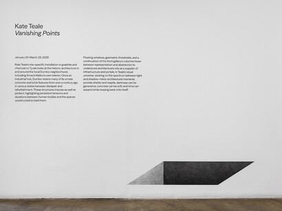 Kate Teale, Vanishing points, exhibition view. Courtesy of Smack Mellon. Photo by Etienne Frossard