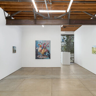 Cooper Cox, The view from upstairs, exhibition view. Courtesy of Ochi Projects