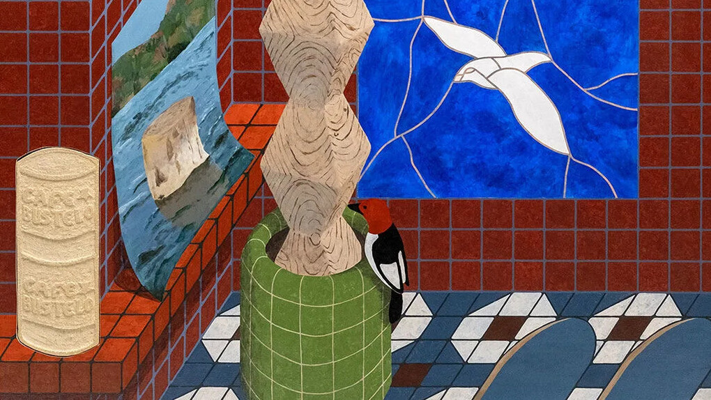 Gustav Hamilton, Two bird race, 2025. Courtesy of David B. Smith Gallery