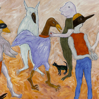 Erica Rutherford, The reunion (detail), 1997. Courtesy of National Gallery of Canada