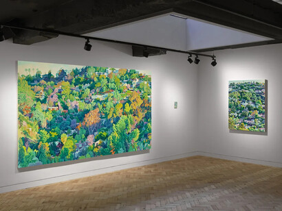 Seth Armstrong, Subrosa, exhibition view. Courtesy of Unit Gallery
