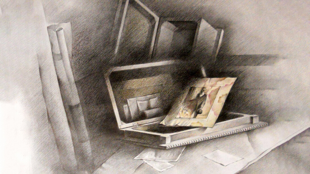 José Trujillo, La fotografía (1983, detalle)