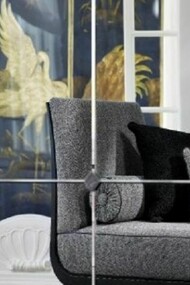 Patrick Hellmann´s decoration in black, grey, white and silver
