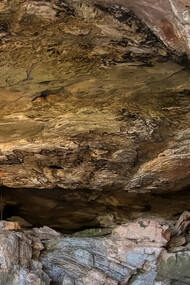 Formação rochosa no Parque da Serra do Bom Sucesso, Pantanal do Mato Grosso do Sul, Brasil