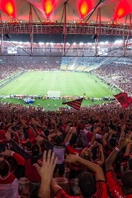 Maracanã em dia de jogo do Flamengo. Sou torcedor mais exigente, porque identifico problemas por jogo e, há algum tempo também, acompanho as comissões técnicas, muitas delas com apadrinhados - o auxiliar técnico direto é filho, ou dentro do staff há cargos de confiança para o cunhado, e sabe-se lá o que mais