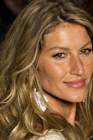 La modelo brasileña Gisele Bündchen