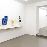 Björn Dahlem, Great cosmic wall, exhibition view. Courtesy of Galerie Guido W. Baudach