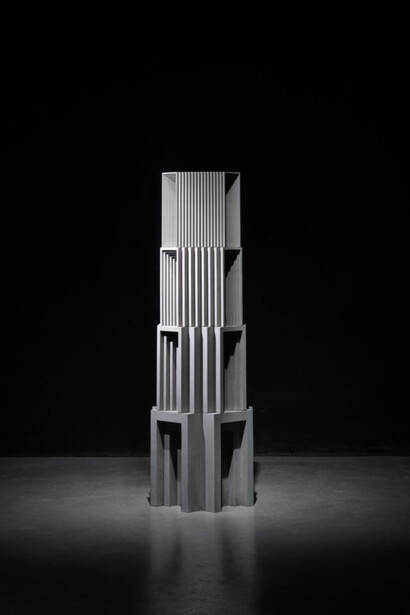 Renato Nicolodi, Architectura discordiae, exhibition view. Courtesy of Axel Vervoordt Gallery 