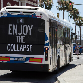 Democracia, Enjoy the collapse (series) (detail), 2022. Courtesy of the artists and ADN Galeria