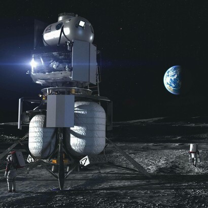 Il Lander di Blue Moon, fonte NASA.gov