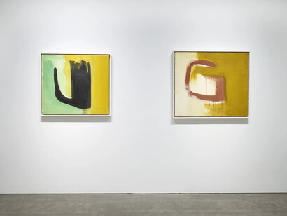 Lilian Thomas Burwell, The journey, exhibition view. Courtesy of Berry Campbell