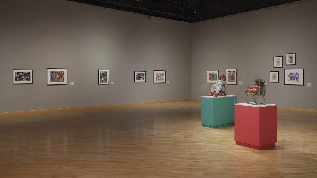 Nellie Mae Rowe, Really free. The radical art of Nellie Mae Rowe, exhibition view. Courtesy of CAAM