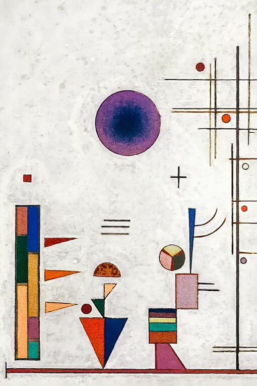 Wassily Kandinsky, Serious-Fun (1930, detalle)