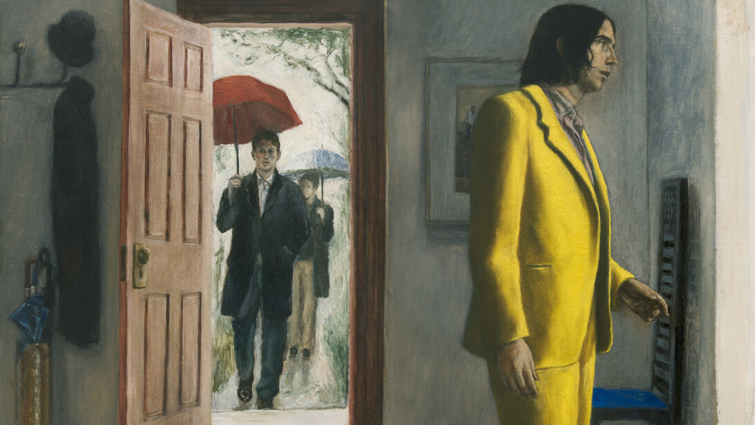 Giangiacomo Rossetti, The party (détail), 2025. Avec l'aimable autorisation de l'artiste et de Mendes Wood DM, São Paulo, Bruxelles, Paris, New York