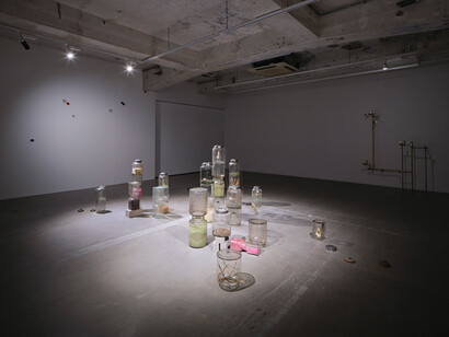Wing Po So, Polyglot, exhibition view. Courtesy of Blindspot Gallery