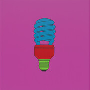 Michael Craig-Martin, Untitled (light bulb) 2014, Acrylic on aluminium, 122 x 122 cm © Michael-Craig Martin