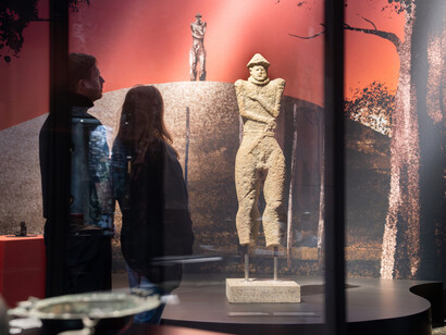 The celtic world – Europe's lost legacy, exhibition view. Courtesy of Moesgaard Museum