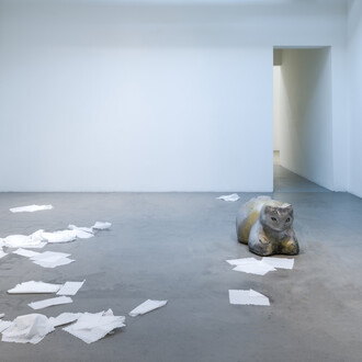 Nancy Lupo, Hark, exhibition view. Courtesy of Kristina Kite Gallery