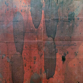 R.C. Baker, Jornada del muerto +400,000 years (detail), 2008. Courtesy of Jennifer Baahng Gallery